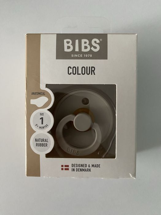 Пустушка BIBS Colour Latex Anatomical 0-6 місяців