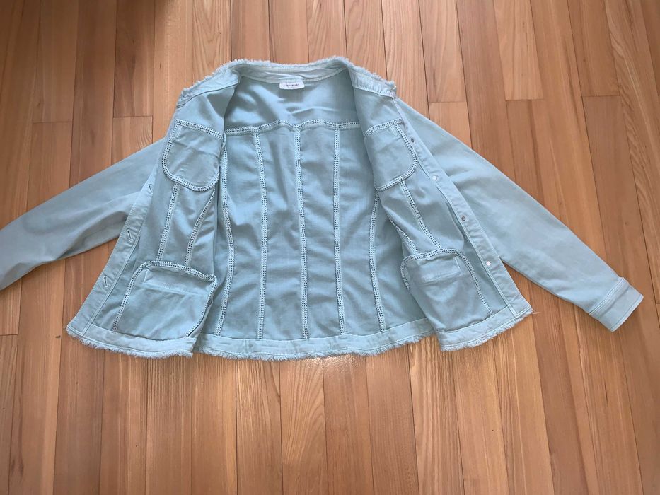 Куртка джинсова вітровка жакет Gerry Weber L 100% бавовна Як нова!