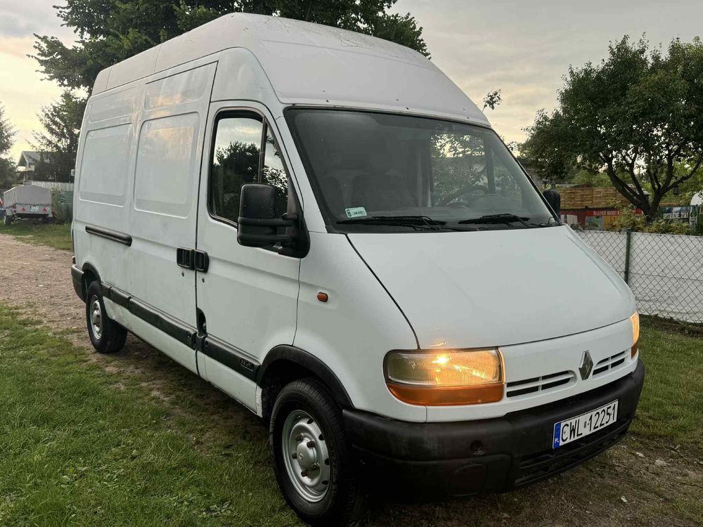 Renault Master 2.8 DTI 116km max wysoki gotowy do pracy.
