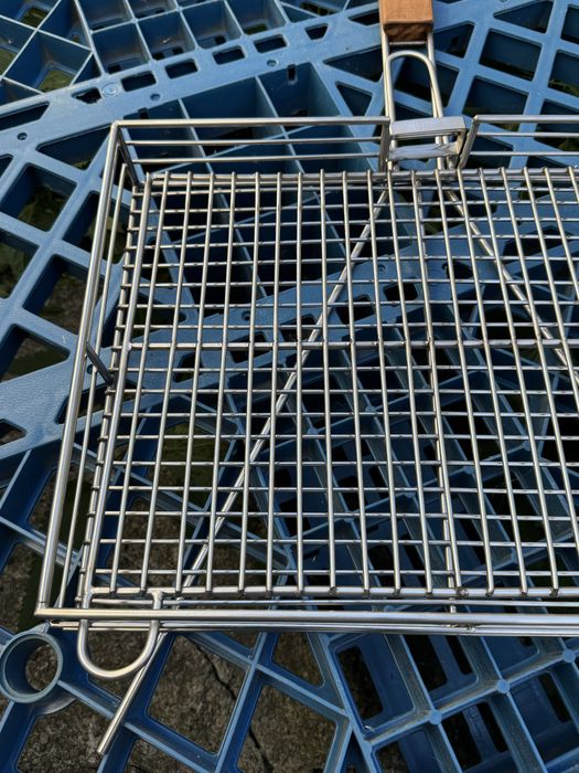 Барбекю сітка решітка 30х40х5/решетка сетка для гриля/ручна робота bbq