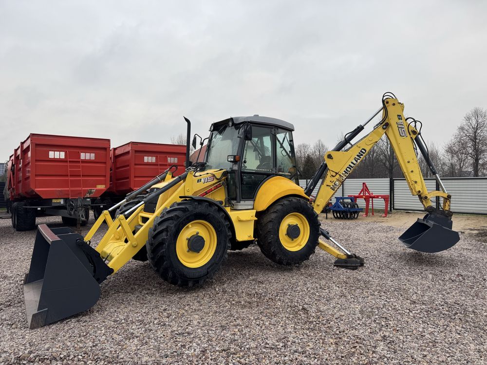 Koparko-Ładowarka NEW HOLLAND B115 - 2007 rok - Joystik LB115