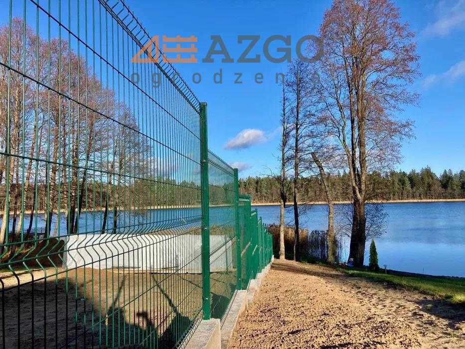 Panele ogrodowe 3D 2D ogrodzenie panelowe / Słupek / Beton / komplet