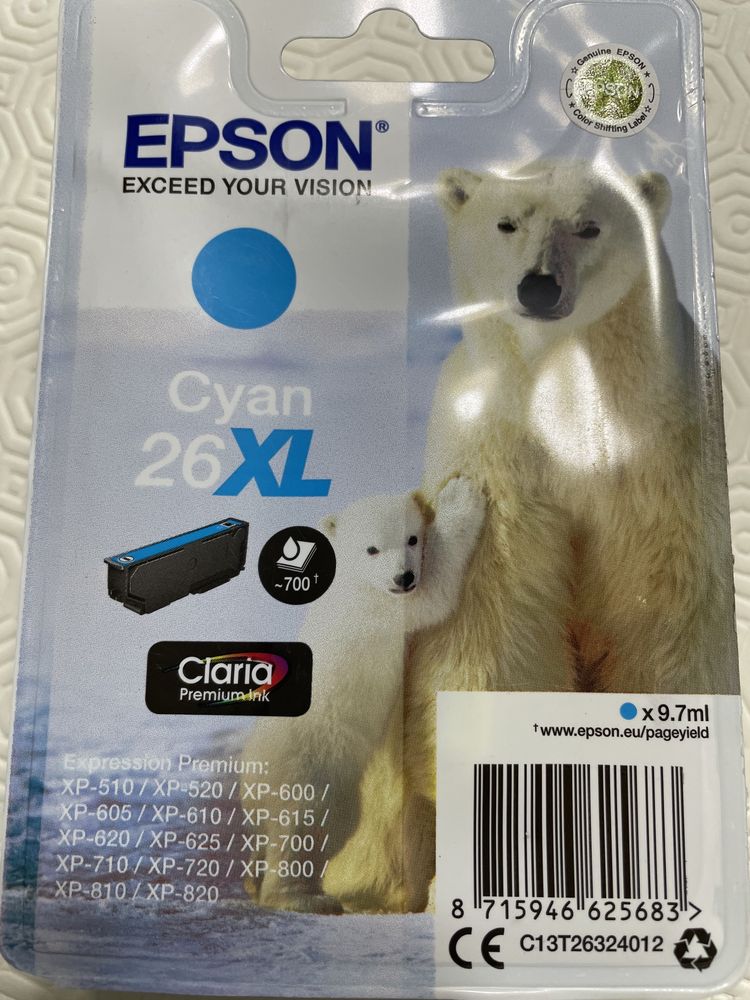 Tinteiros originais Epson