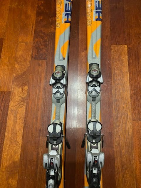 Narty zjazdowe Head Impuls  Carbon Jacket 170 cm z wiązaniami