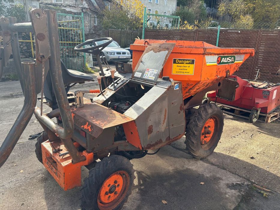 Ausa 108  Małe wozidło wywrotka obrotowa możliwa zamiana