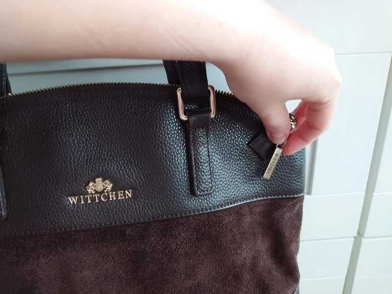 Torba Wittchen shopperka skórzana brązowa