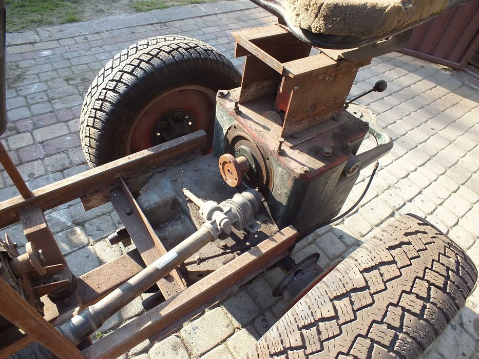 Kosiarka Traktorek Papaj Sam Dzik 2/21 Diesel + Kurier ŚLĄSK