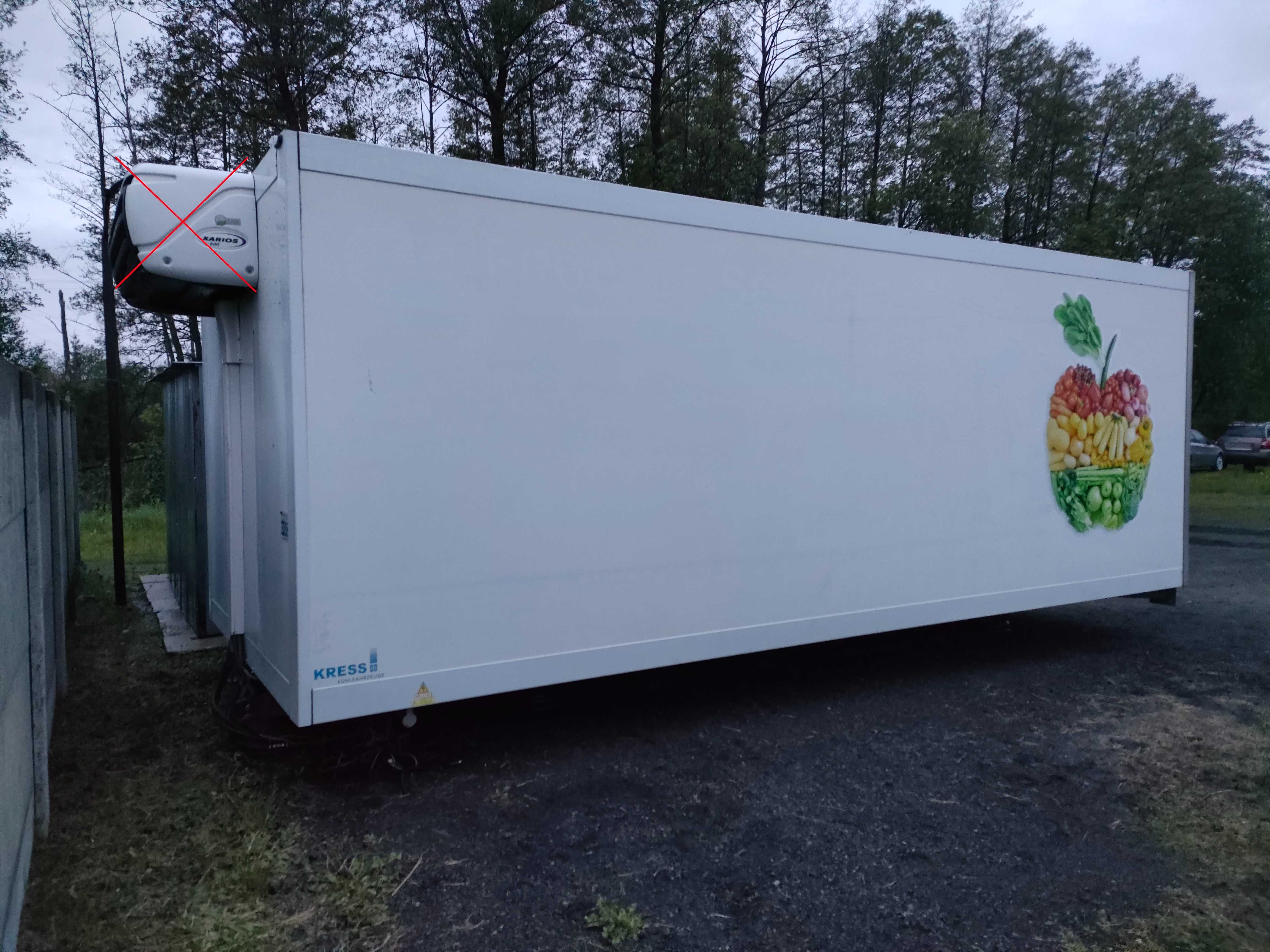 Kontener IZOTERMA 6.25 x 2.45 x 2.25 STAN BDB