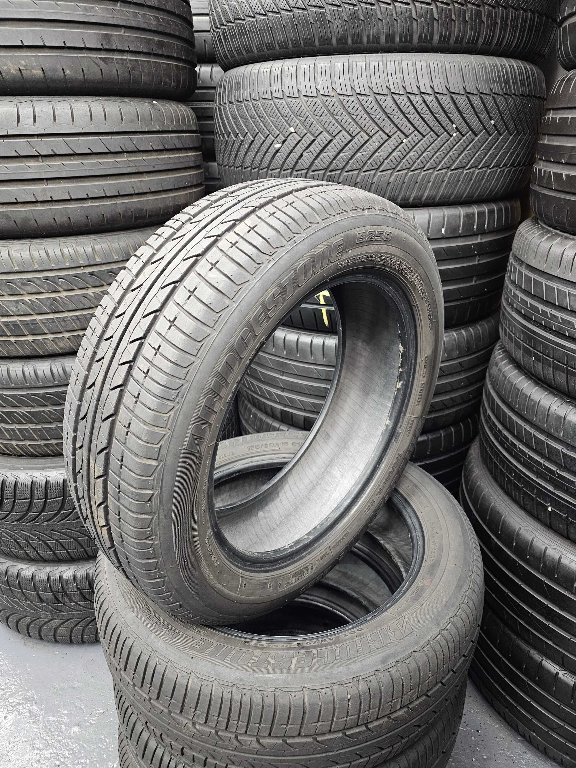 4x Bridgestone B250 opony letnie 175/60/15 jak nowe/6.38/montaż