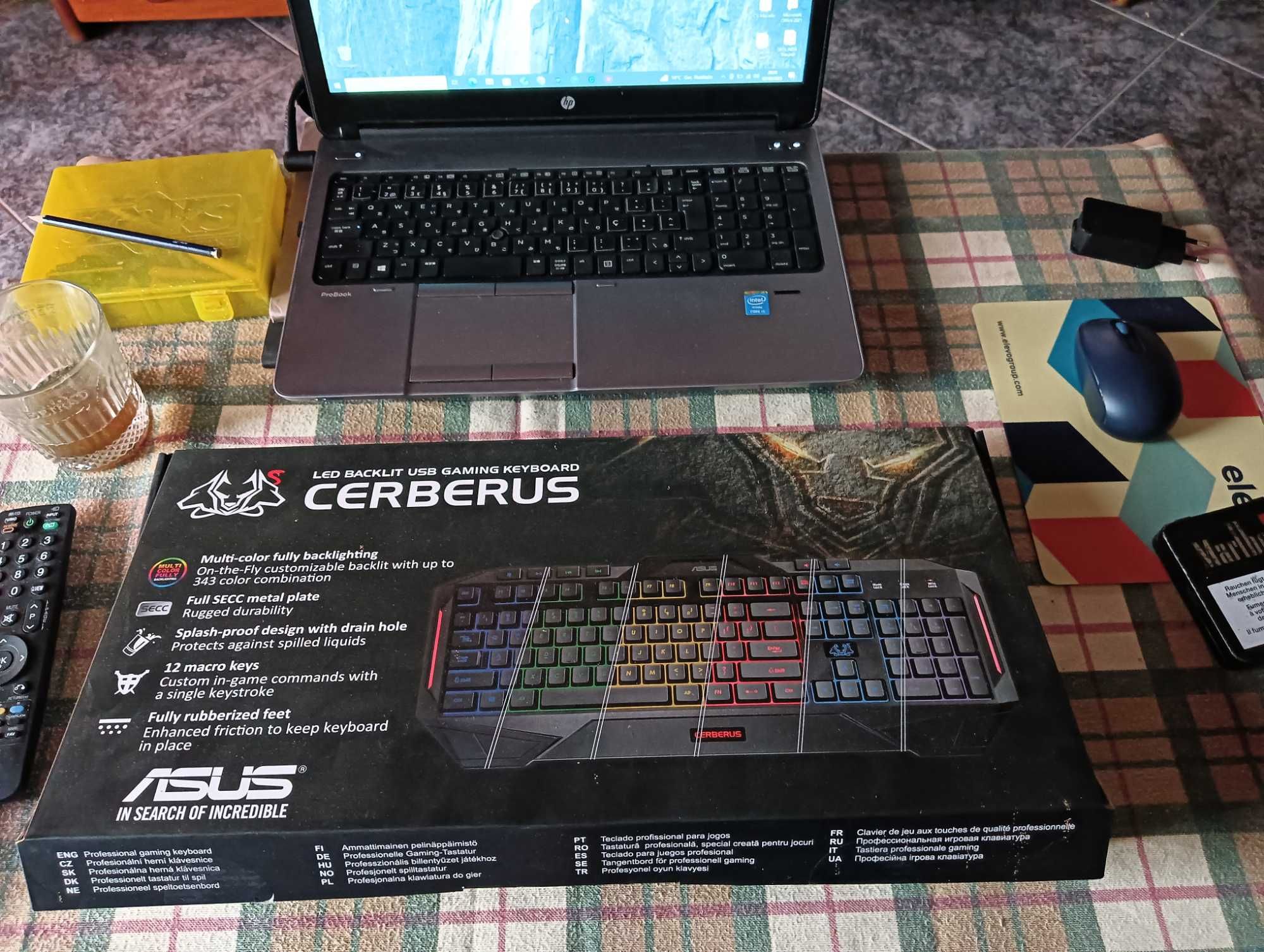 Teclado Gaming ASUS Cerberus MKII