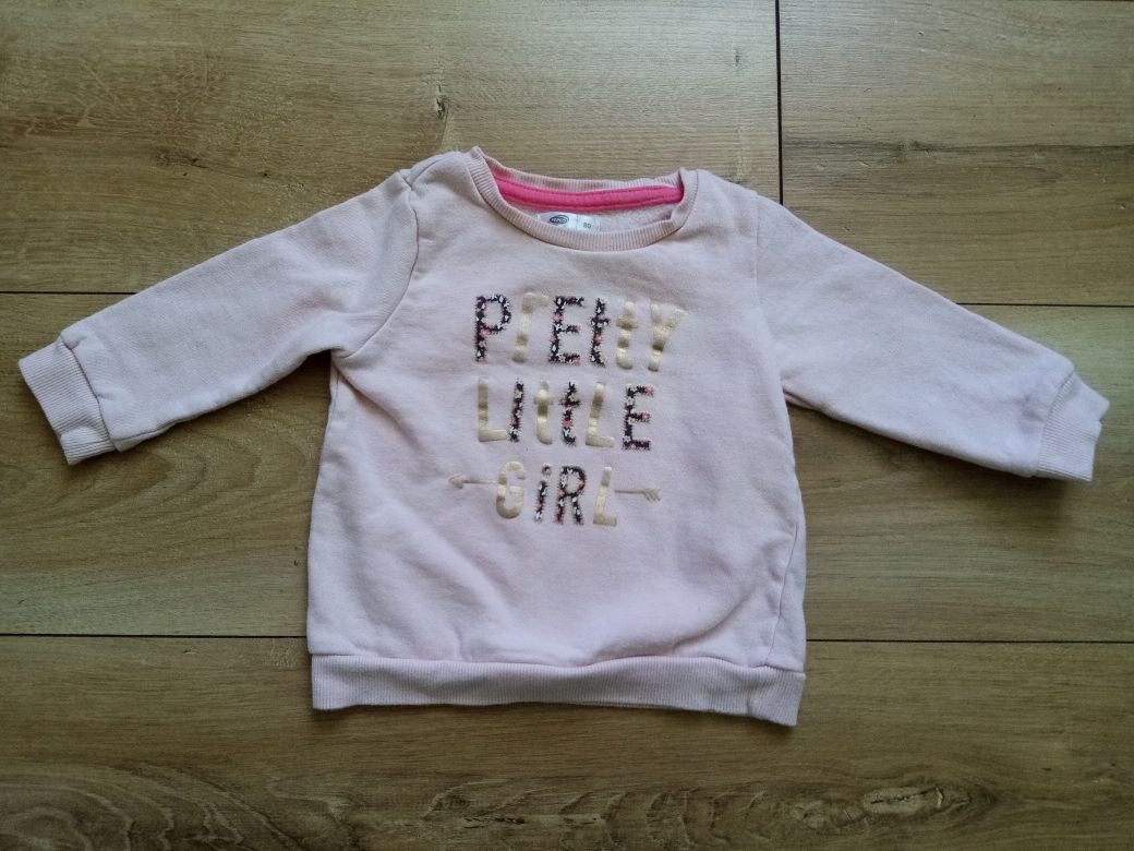 Bluza pudrowy róż rozm. 80