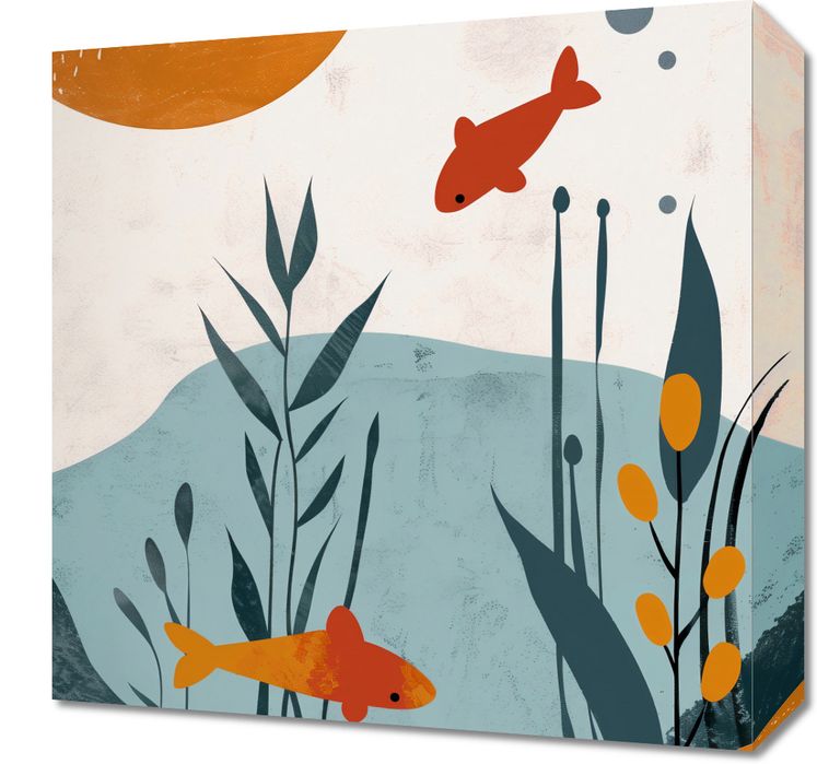 Obraz 40x40cm Podwodny Świat