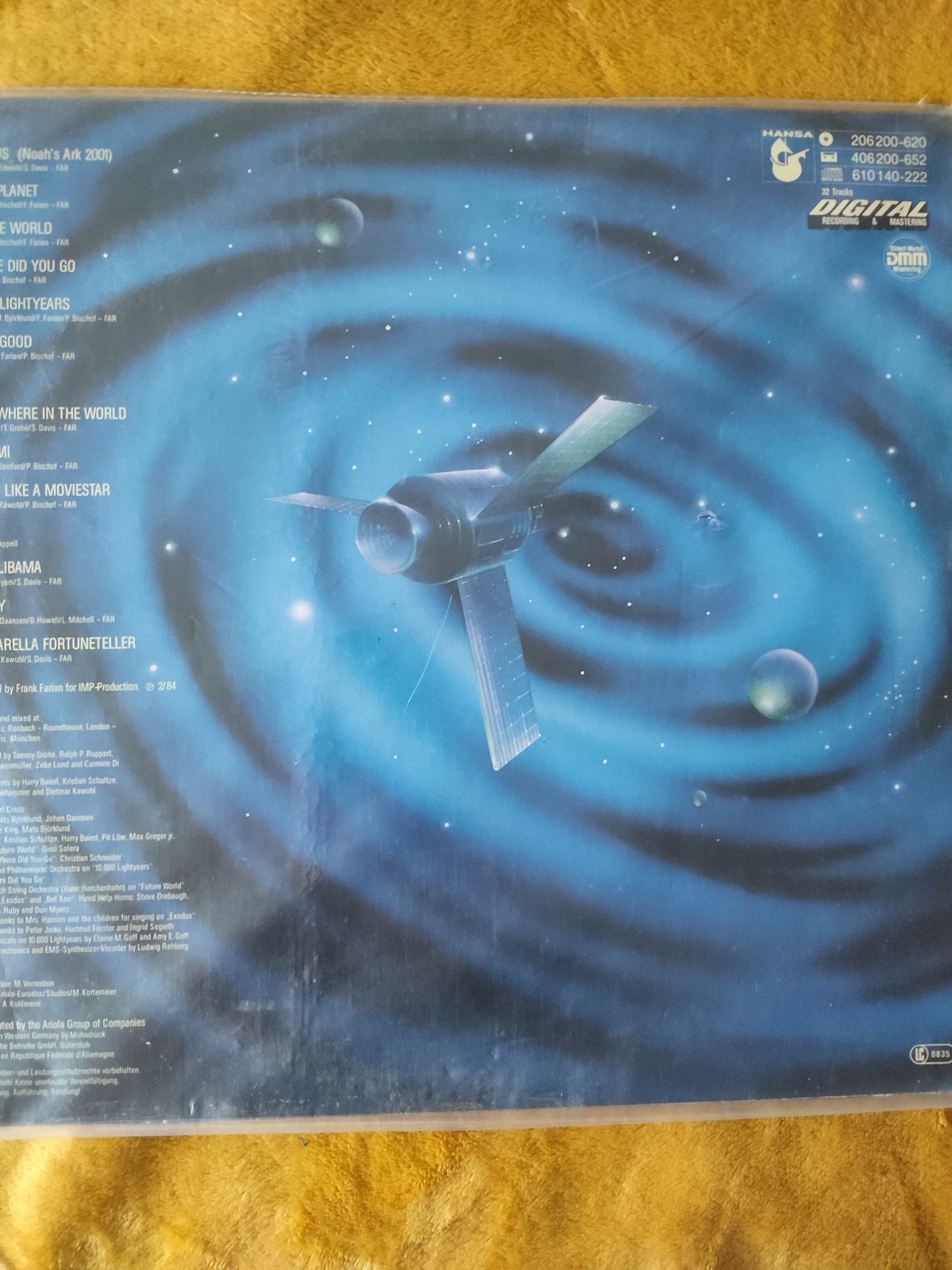 Вiнiлова платiвка Boney M,альбом 1984р.