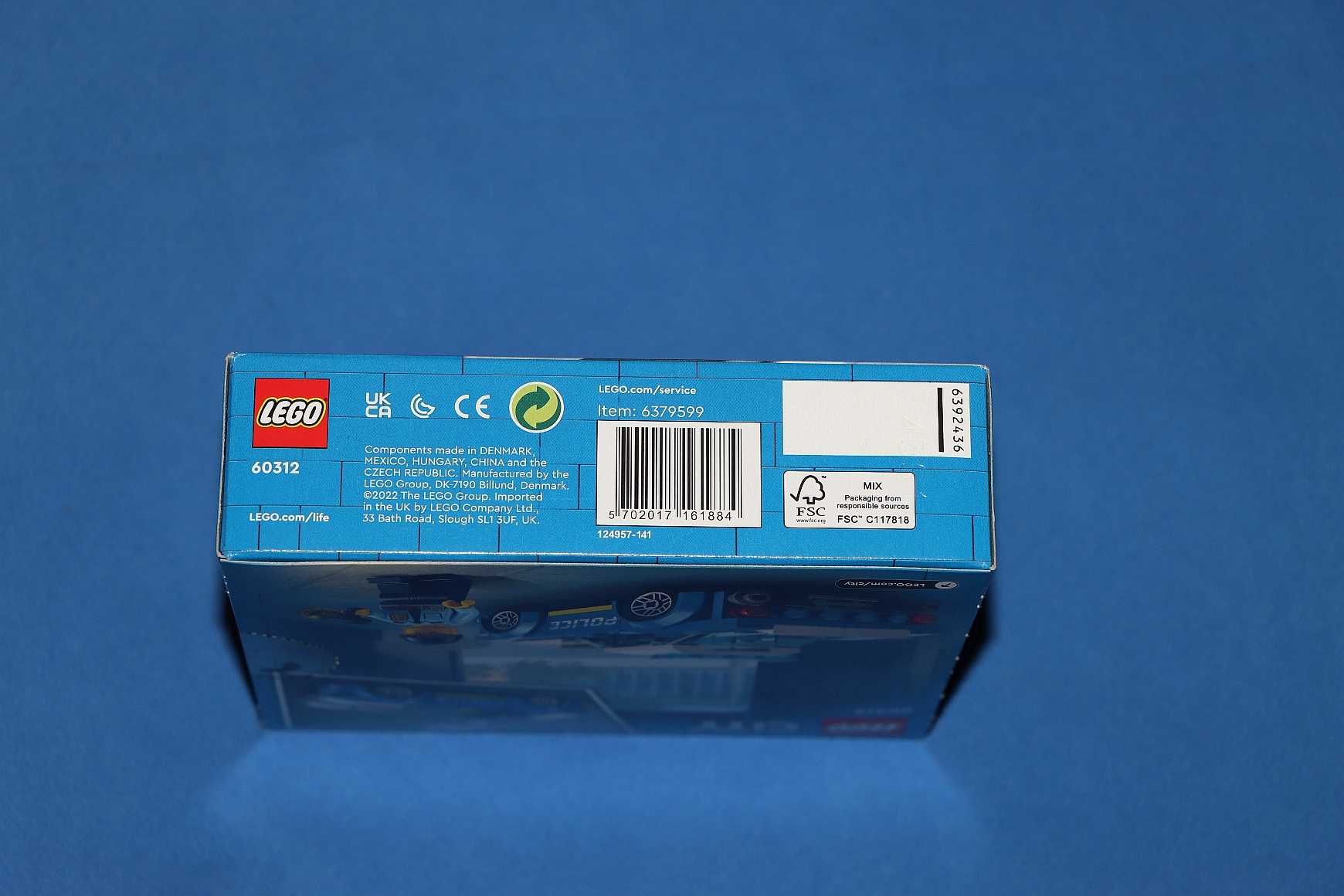 LEGO City 60312 Radiowóz - błyskawiczna wysyłka