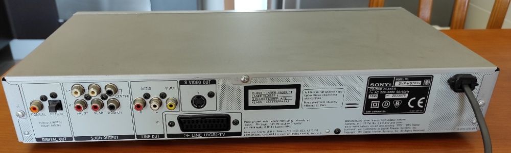 Leitor de DVD - SONY DVP NS705V