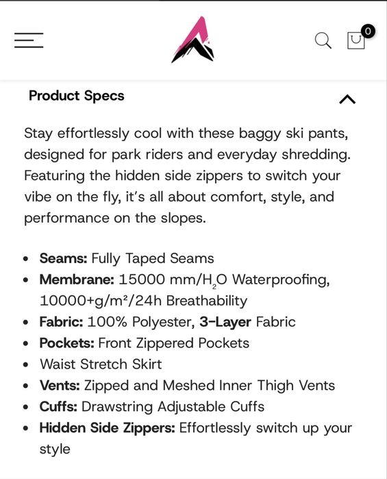 Сноубордичні штани