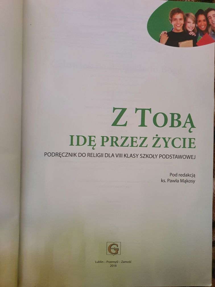 Religia podręcznik z Tobą idę przez życie