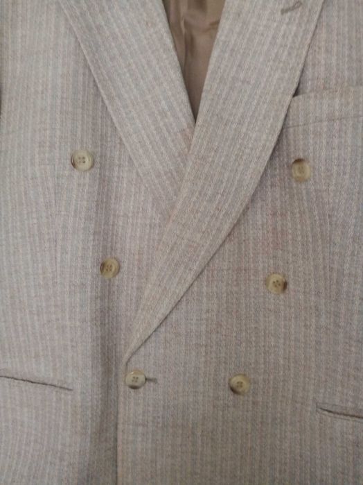 Garnitur męski jasny