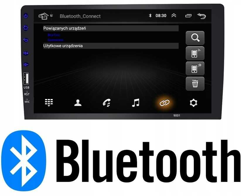 Radio 1 DIN 9 CALI Bluetooth HD MP3 Mirror Link Android