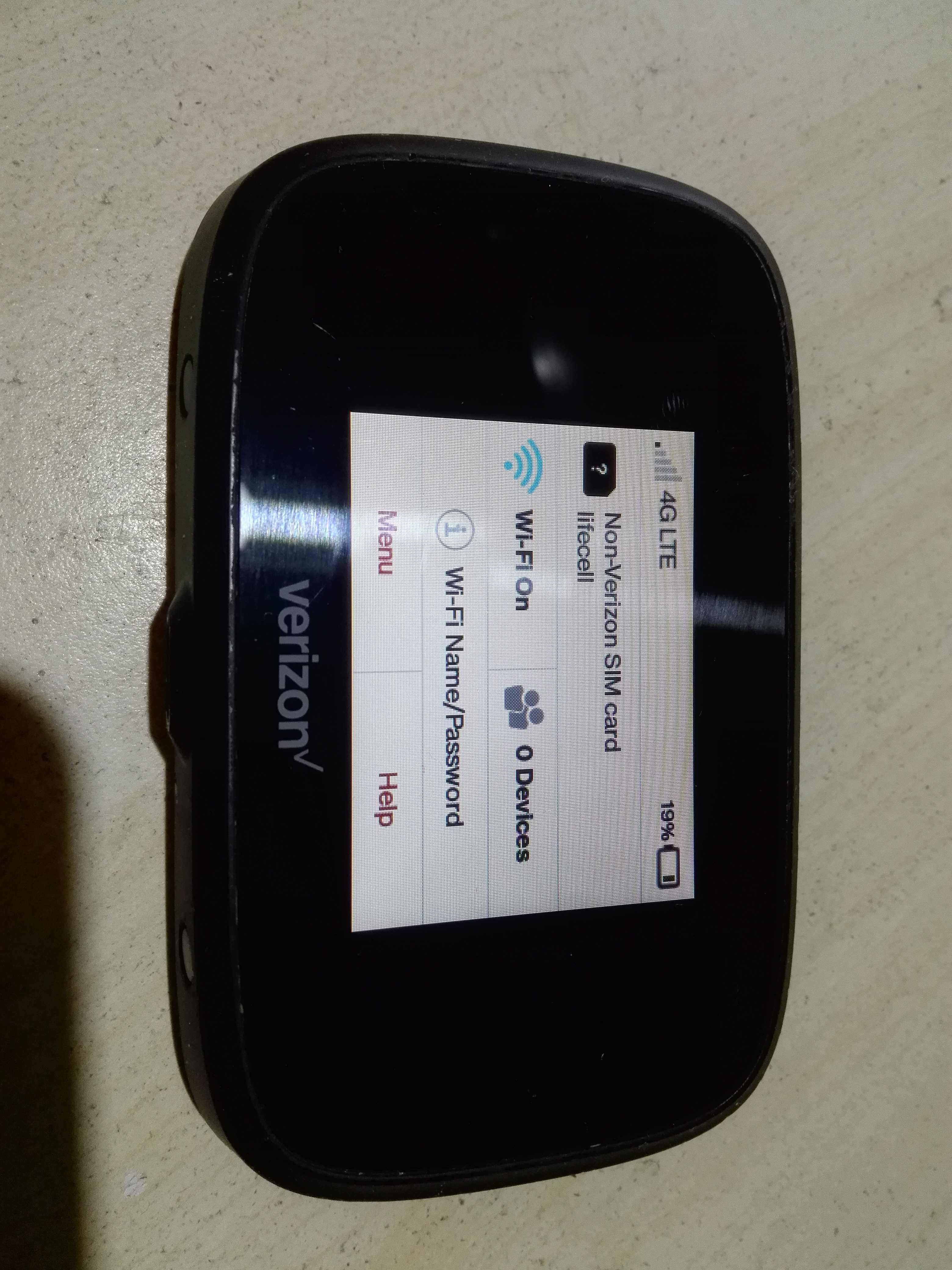 MiFi мобильный роутер для раздачи интернета с симкарты по WiFi