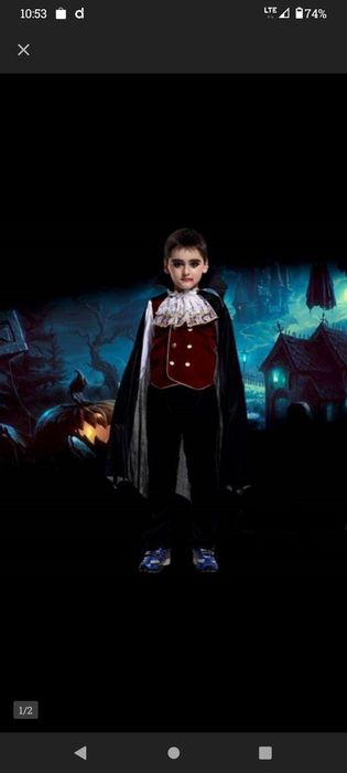 Strój Halloween Dracula