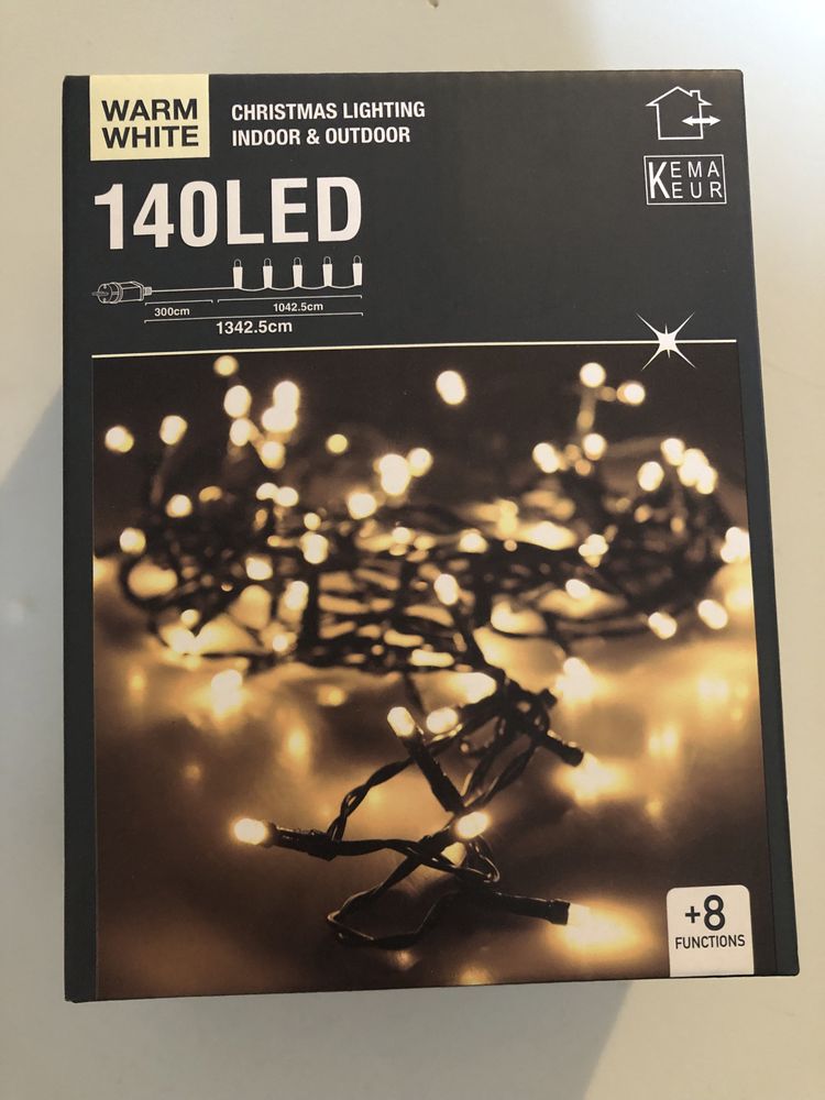 Nowe Lampki choinkowe 140 led