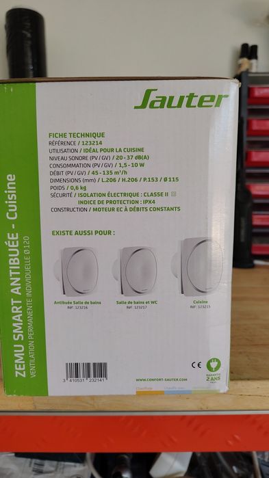 Sistema anti-gotejamento Sauter