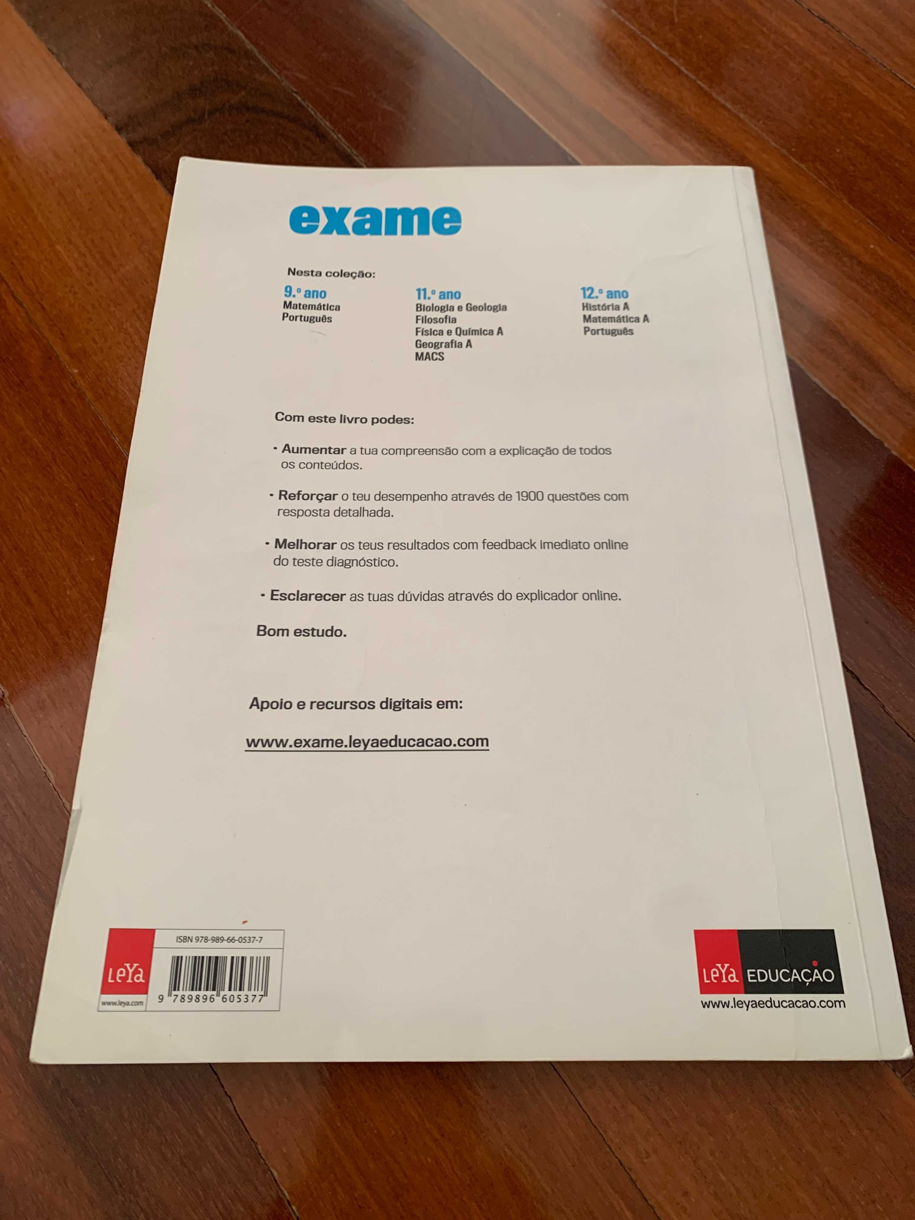 Livro de Exame Prova Final - Matemática 9º Ano