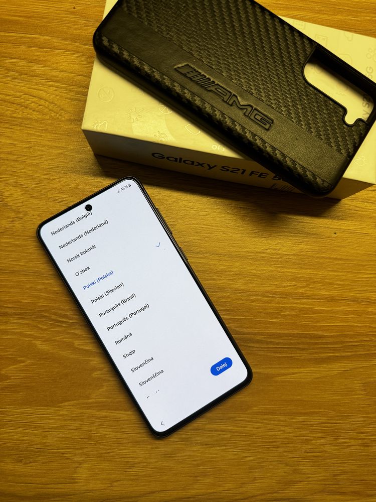 Samsung S21 FE polska dystrybucja gratis Etui Karbon AMG