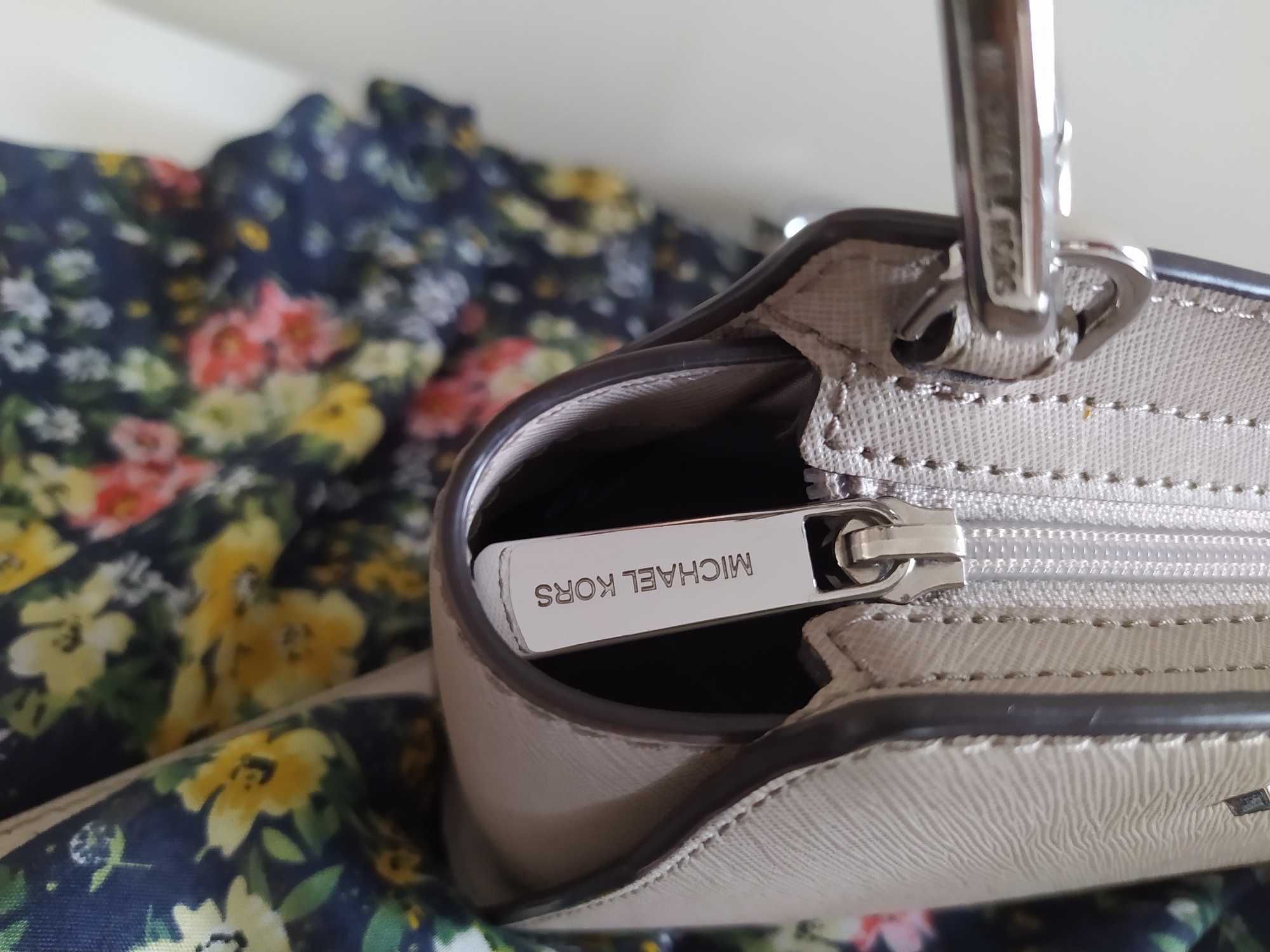Torebka kopertówka Michael Kors beżowa