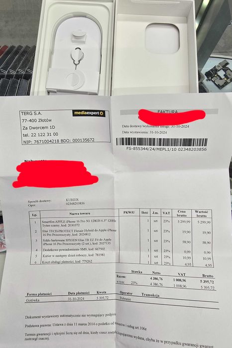 Iphone 16 Pro Bat 92% 128GB Telakces Felicity *Raty 0%