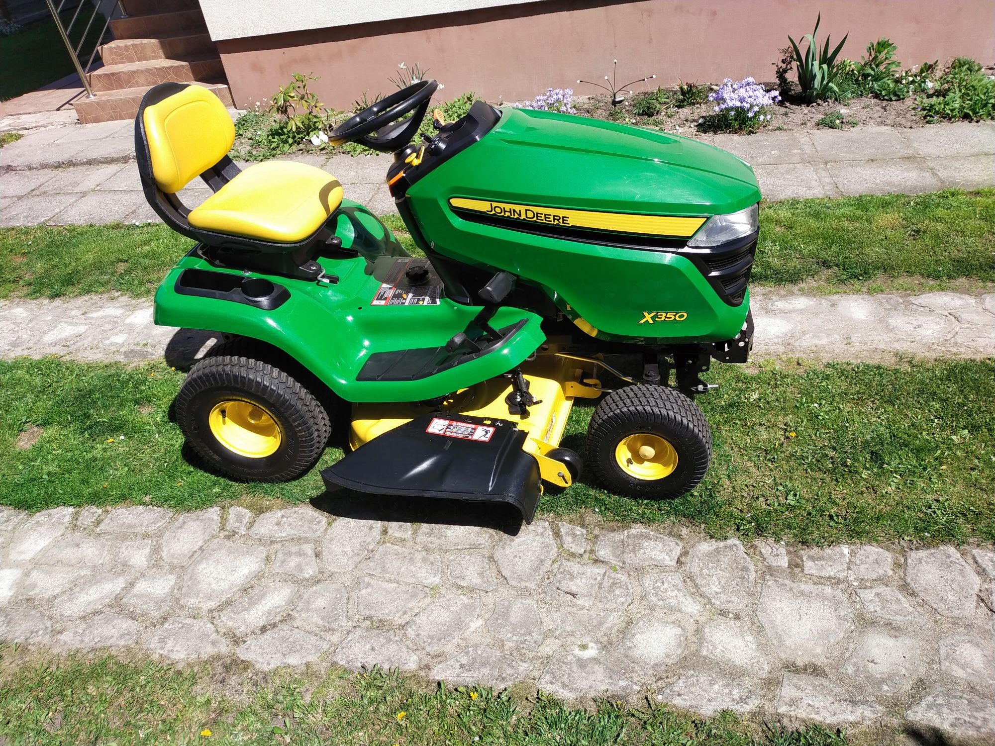 John Deere X 350 mulczer