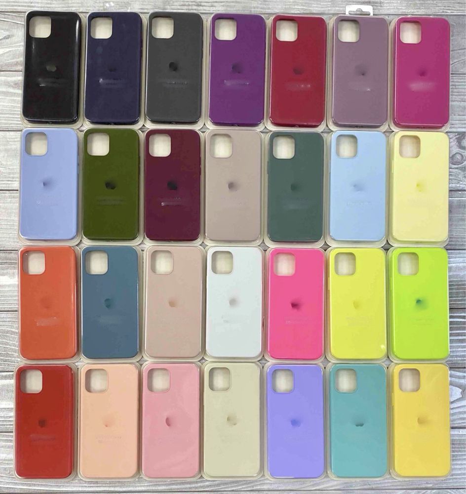 Силіконовий чохол чехол кейс з мікрофіброю для на IPhone 12 Pro Max