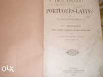 Dicionário Português - Latino de 1897