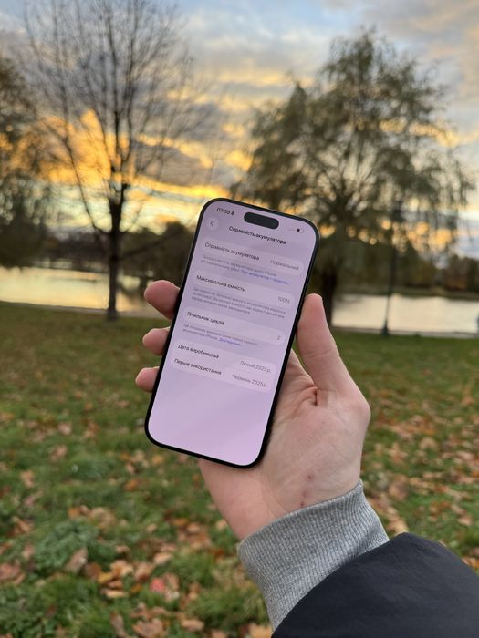 Iphone 16 Pro 256gb black Айфон 16 Про 256гб чорний