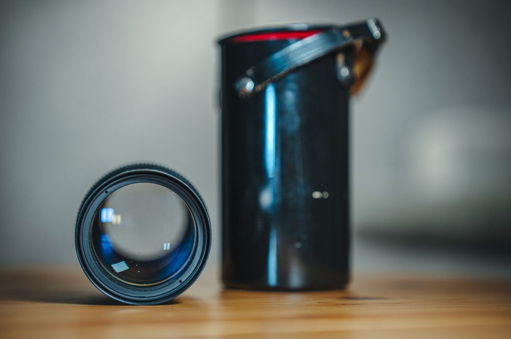 Obiektyw Pentacon auto 135mm MC f2.8 M42 -plus pudełko