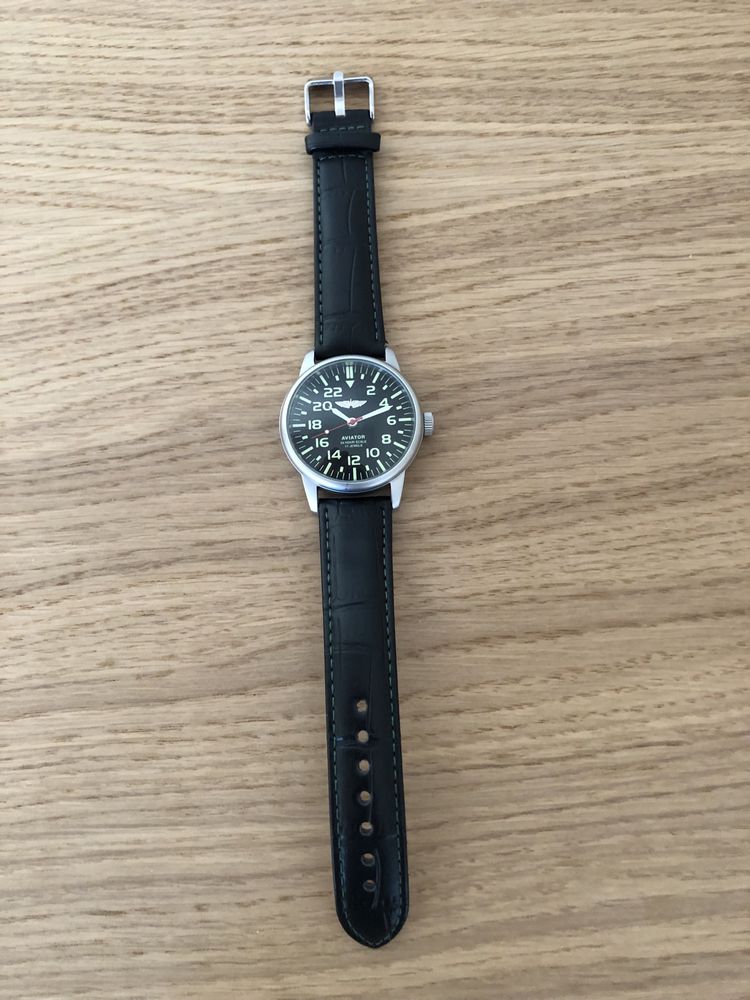 Relógio Raketa Aviator 24 horas