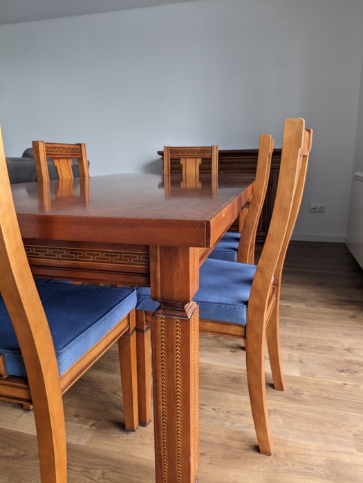 Conjunto Moveis Sala Madeira Maciça Cerejeira