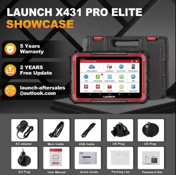 Maquina de diagnóstico Launch-X431 Pro Elite