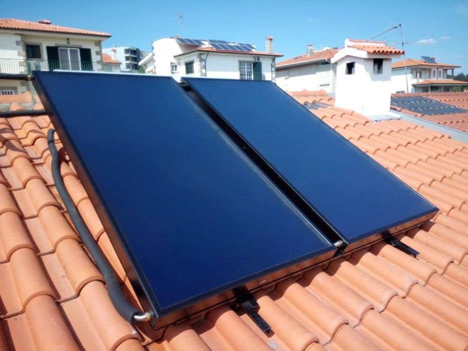 Sistema Solar Forçado 300L INOX dupla Serpentina.