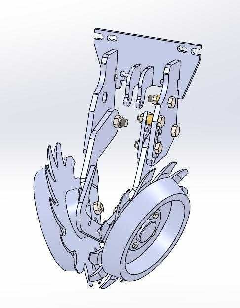 Очисник ряду Clean Sweep Кінзе Джон Вадерштад Precision planting