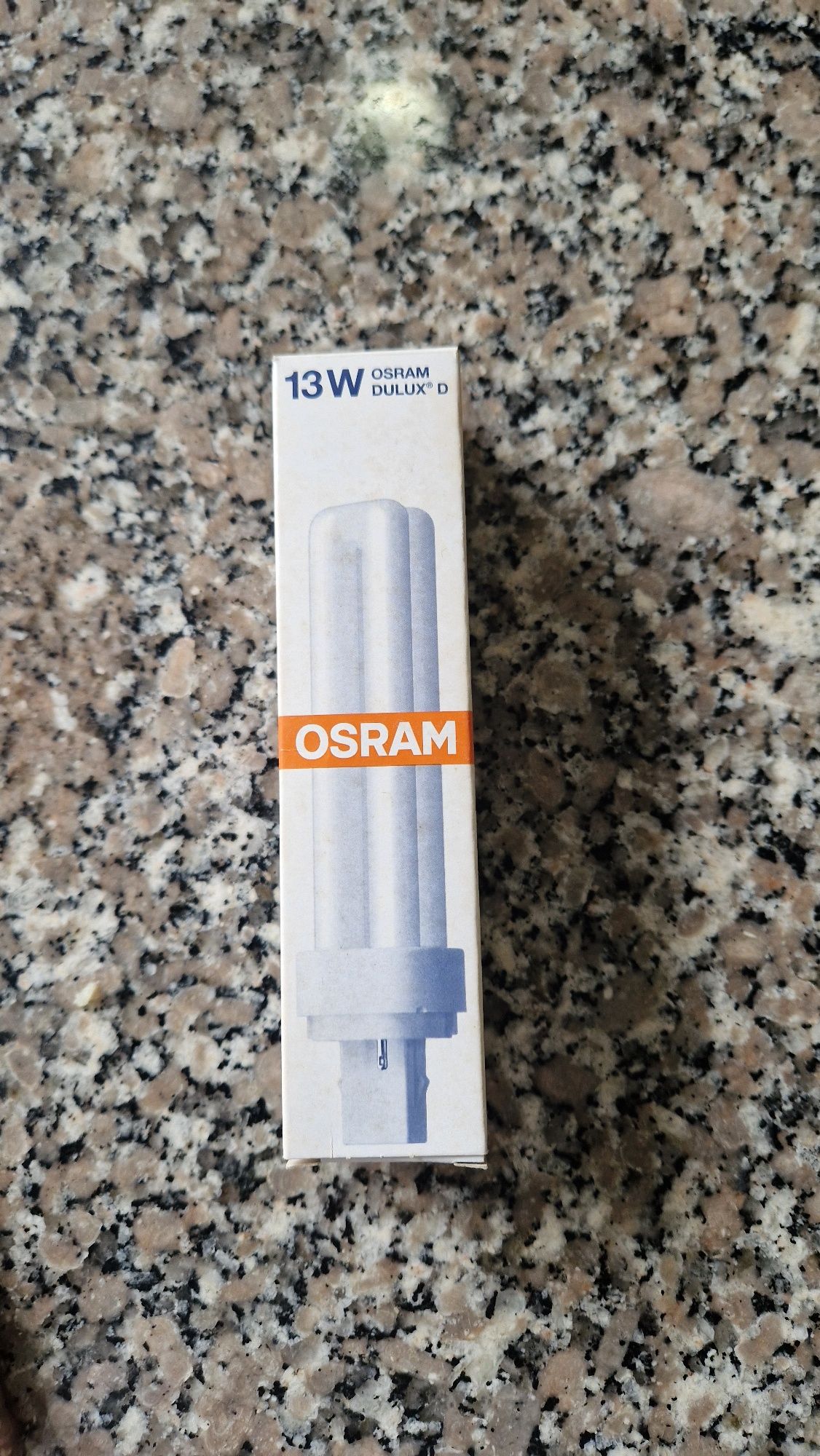 8x Lâmpadas Osram Dulux D 13 W (Cool White – 2 Pinos) – NOVAS