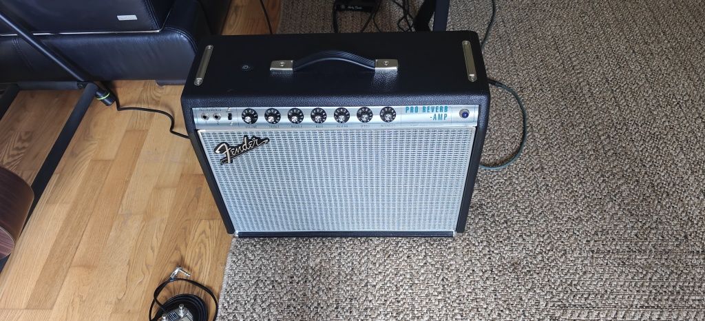 Fender 68 Custom Pro Reverb 40W Combo lampowe  wzmaciacz gitarowy