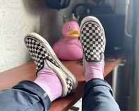 Кеды, слипоны, кросовки Vans Slip-On Checkerboard Vault LX