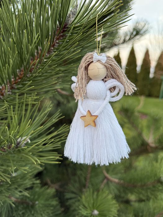 Anioł na choinkę aniołek