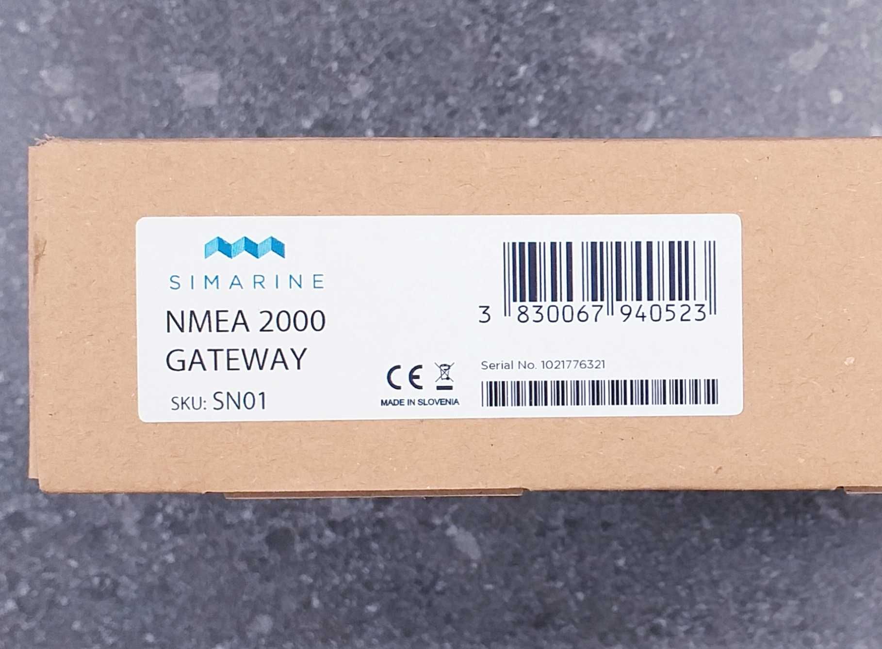 SN01-NMEA 2000 Gateway - S93-SN01 | Simarine