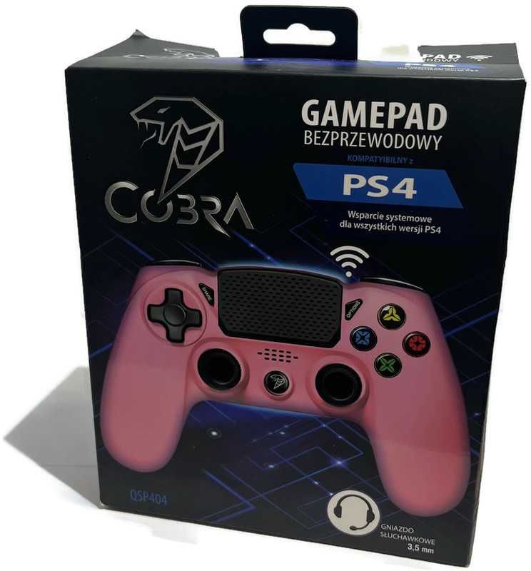 Pad bezprzewodowy do PS4 Cobra QSP404 JAK NOWY