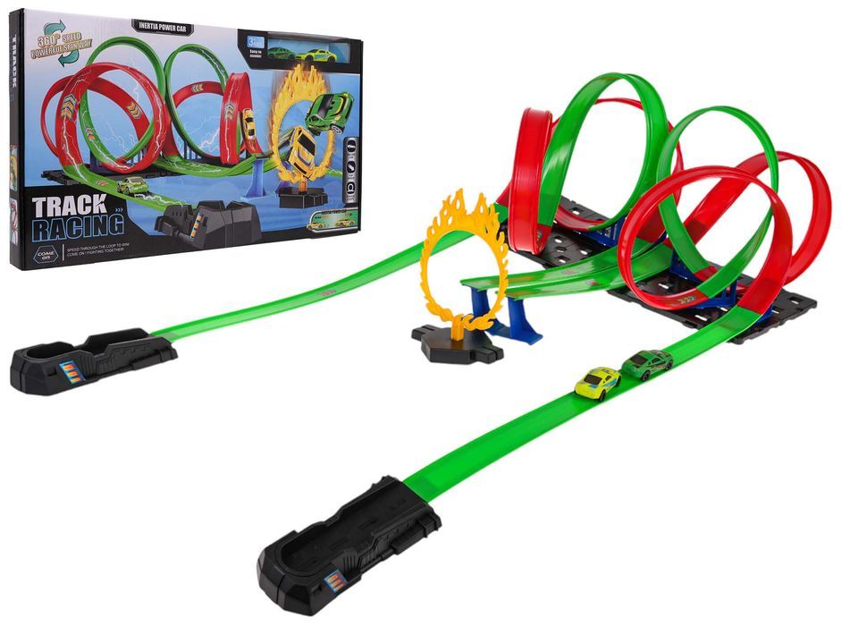Mega Wyrzutnia Tor Wyścigowy Fire Track