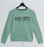 Bluza Prążkowana Miętowa Kenzo |R. L
