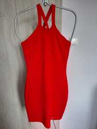 Czerwona sukienka S/36